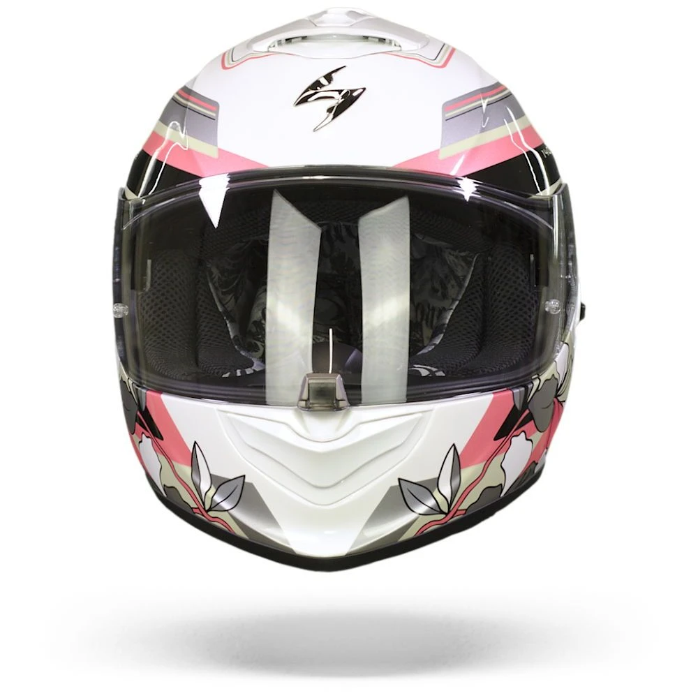 Scorpion EXO-1400 Air Gaia Pearl Wit-Roze-Groen Integraalhelm 7 Scorpion EXO-1400 Air Gaia Pearl Wit-Roze-Groen Integraalhelm - Afbeelding 5