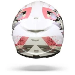 Scorpion EXO-1400 Air Gaia Pearl Wit-Roze-Groen Integraalhelm