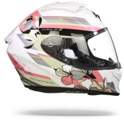 Scorpion EXO-1400 Air Gaia Pearl Wit-Roze-Groen Integraalhelm 10 Scorpion EXO-1400 Air Gaia Pearl Wit-Roze-Groen Integraalhelm -Scorpion scorpion exo 1400 air gaia pearl white pink green.29