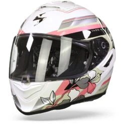 Scorpion EXO-1400 Air Gaia Pearl Wit-Roze-Groen Integraalhelm 13 Scorpion EXO-1400 Air Gaia Pearl Wit-Roze-Groen Integraalhelm -Scorpion scorpion exo 1400 air gaia pearl white pink green frontpage