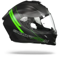 Scorpion EXO-1400 Carbon Air Drik Mat Zwart-Groen Integraalhelm -Scorpion scorpion exo 1400 carbon air drik matt black green.29