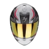 Scorpion Exo-1400 Evo Air Attune Grijs-Zwart-Rood Integraalhelm