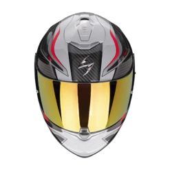 Scorpion Exo-1400 Evo Air Attune Grijs-Zwart-Rood Integraalhelm