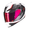 Scorpion EXO-1400 EVO AIR ATTUNE White-Red -Scorpion scorpion exo 1400 evo air attune white red full face helmet integralhelm casque integral kask casco integral 1 3