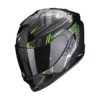Scorpion EXO-1400 EVO AIR SHELL Black-Green 1 Scorpion EXO-1400 EVO AIR SHELL Black-Green -Scorpion scorpion exo 1400 evo air shell black green full face helmet integralhelm casque integral kask casco integral 1 3