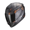Scorpion Exo-1400 Evo Air Shell Matt Zwart-Oranje Integraalhelm -Scorpion scorpion exo 1400 evo air shell matt black orange 1