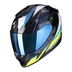 Scorpion EXO-1400 EVO AIR THELIOS Black-Blue-Yellow