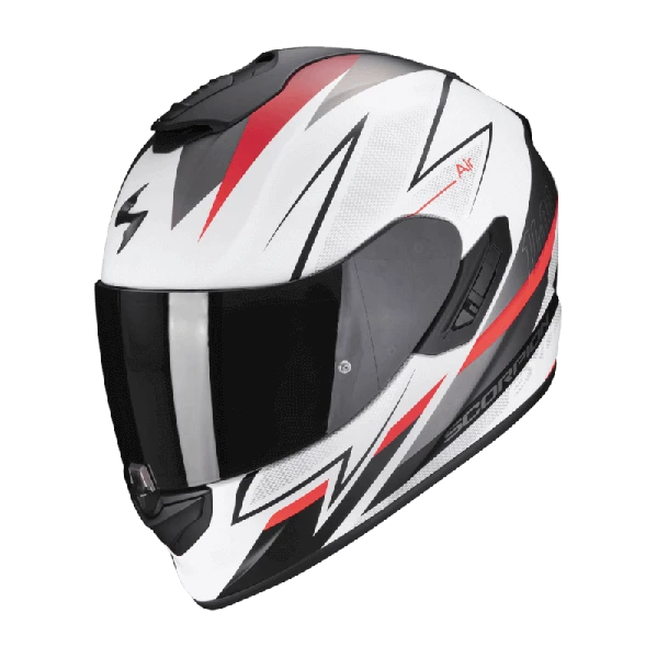 Scorpion EXO-1400 EVO AIR THELIOS White-Red 3 Scorpion EXO-1400 EVO AIR THELIOS White-Red