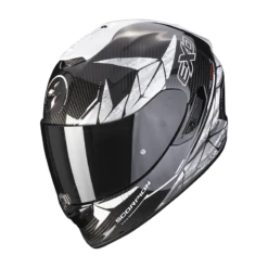 Scorpion Exo-1400 Evo Carbon Air Aranea Zwart-Wit Integraalhelm