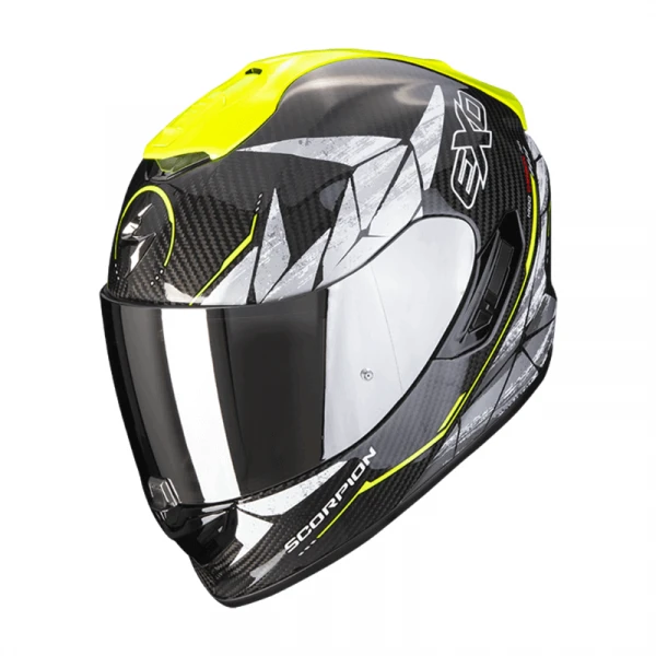 Scorpion EXO-1400 EVO CARBON AIR ARANEA Yellow 3 Scorpion EXO-1400 EVO CARBON AIR ARANEA Yellow