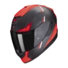 Scorpion EXO-1400 EVO CARBON AIR KENDAL B/Red -Scorpion scorpion exo 1400 evo carbon air kendal black red full face helmet integralhelm casque integral kask casco integral 1 3