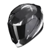 Scorpion EXO-1400 EVO CARBON AIR KENDAL B/White -Scorpion scorpion exo 1400 evo carbon air kendal black white full face helmet integralhelm casque integral kask casco integral 1 3