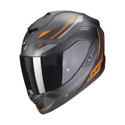 Scorpion Exo-1400 Evo Carbon Air Kydra Matt Zwart-Oranje Integraalhelm
