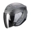 Scorpion EXO-230 Fenix Matt Cement Grey-Black -Scorpion scorpion exo 230 fenix cement grey black open face helmet helm casque jet kask casco abierto 1 2