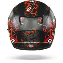 Scorpion EXO-390 Cube Mat Zwart Rood Integraalhelm -Scorpion scorpion exo 390 cube mat black red.19