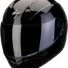 Scorpion EXO-390 SOLID Black -Scorpion scorpion exo 390 solid black full face helmet helm casque kask casco 1 1