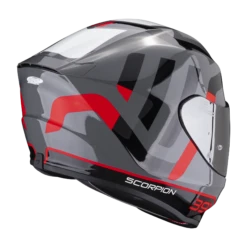 Scorpion Exo-391 Arok Grijs-Rood-Zwart Integraalhelm