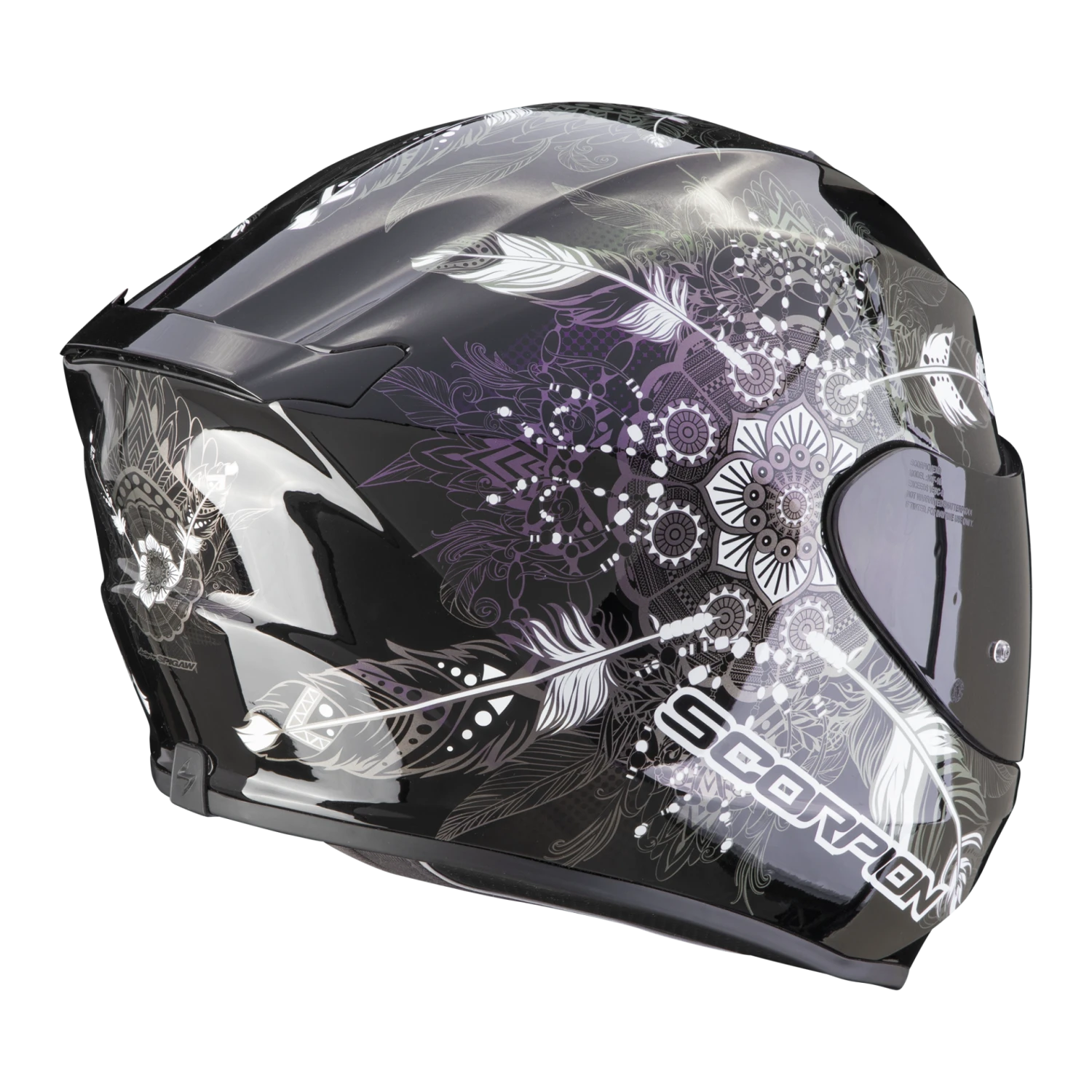 Scorpion Exo-391 Dream Zwart-Kameleon Integraalhelm 6 Scorpion Exo-391 Dream Zwart-Kameleon Integraalhelm - Afbeelding 4