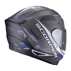 Scorpion Exo-391 Haut Matt Zwart-Zilver-Blauw Integraalhelm 7 Scorpion Exo-391 Haut Matt Zwart-Zilver-Blauw Integraalhelm -Scorpion scorpion exo 391 haut matt black silver blue 2