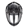 Scorpion Exo-491 Spin Zwart-Wit Integraalhelm -Scorpion scorpion exo 491 spin black white 2