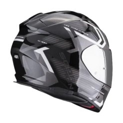 Scorpion Exo-491 Spin Zwart-Wit Integraalhelm 8 Scorpion Exo-491 Spin Zwart-Wit Integraalhelm -Scorpion scorpion exo 491 spin black white 3