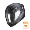 Scorpion EXO-520 Air Cover Mat Zwart Zilver Integraalhelm -Scorpion scorpion exo 520 air cover matt black silver full face helmet