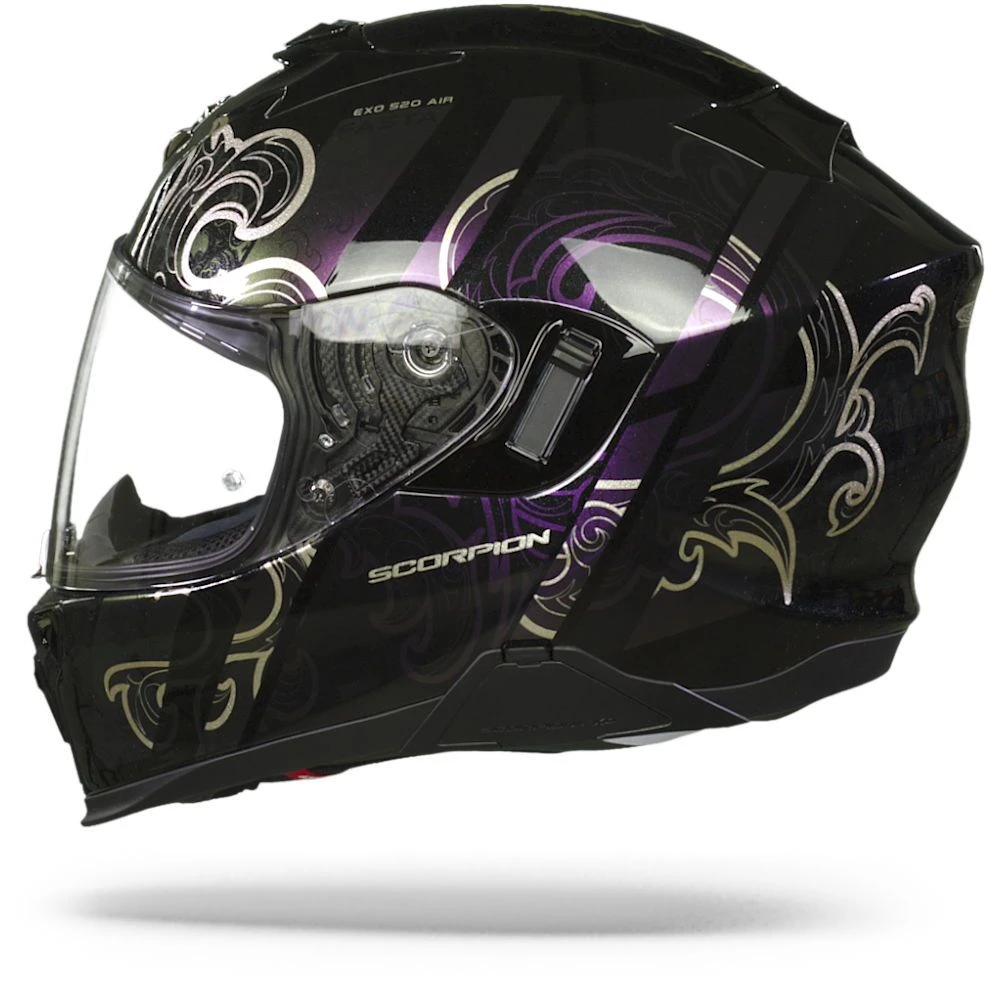 Scorpion EXO-520 Air Fasta Zwart Chameleon Integraalhelm 3 Scorpion EXO-520 Air Fasta Zwart Chameleon Integraalhelm