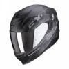 Scorpion EXO-520 EVO AIR COVER Matt Black-Silver -Scorpion scorpion exo 520 evo air cover black silver full face helmet integralhelm casque integral kask casco integral 1 3