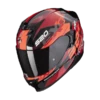 Scorpion EXO-520 EVO AIR COVER Metal Black-Red -Scorpion scorpion exo 520 evo air cover metal black red full face helmet integralhelm casque integral kask casco integral 1 3