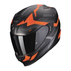 Scorpion EXO-520 EVO AIR ELAN Matt Black-Orange