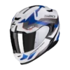 Scorpion EXO-520 EVO AIR ELAN White-Blue -Scorpion scorpion exo 520 evo air elan white blue full face helmet integralhelm casque integral kask casco integral 1 3