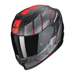 Scorpion EXO-520 EVO AIR MAHA Matt Black-Red