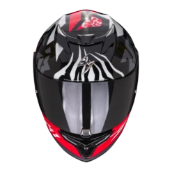 Scorpion Exo-520 Evo Air Rok Bagoros Zwart-Rood Integraalhelm -Scorpion scorpion exo 520 evo air rok bagoros black red 1