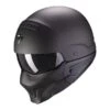 Scorpion EXO-COMBAT EVO SOLID Matt Black -Scorpion scorpion exo combat evo solid matt black open face helmet helm casque kask casco 1 1