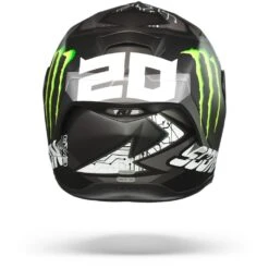 Scorpion EXO-R1 Air Fabio Monster Replica Mat Zwart-Zilver Integraalhelm -Scorpion scorpion exo r1 air fabio monster replica matt black silver.19