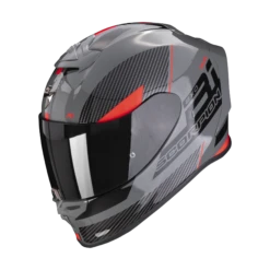 Scorpion Exo-R1 Evo Air Final Grijs-Zwart-Rood Integraalhelm