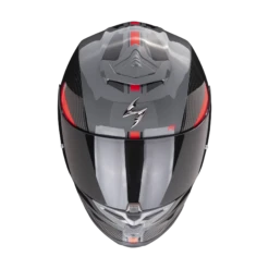 Scorpion Exo-R1 Evo Air Final Grijs-Zwart-Rood Integraalhelm -Scorpion scorpion exo r1 evo air final grey black red 2