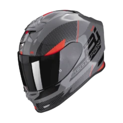 Scorpion EXO-R1 EVO AIR FINAL Grey-Black-Red