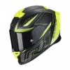 Scorpion EXO-R1 EVO AIR GAZ Matt Black Yellow -Scorpion scorpion exo r1 evo air gaz black yellow full face helmet integralhelm casque integral kask casco integral 1 3
