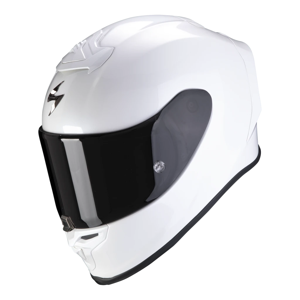 Scorpion Exo-R1 Evo Air Solid Parel Wit Integraalhelm 5 Scorpion Exo-R1 Evo Air Solid Parel Wit Integraalhelm - Afbeelding 3