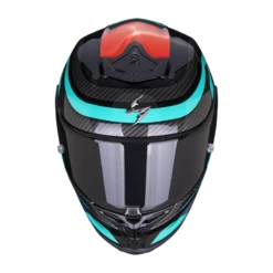 Scorpion Exo-R1 Evo Air Vatis Zwart-Blauw-Rood Integraalhelm