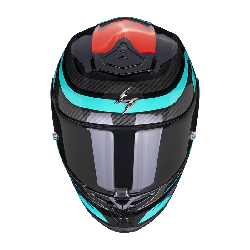 Scorpion Exo-R1 Evo Air Vatis Zwart-Blauw-Rood Integraalhelm 3 Scorpion Exo-R1 Evo Air Vatis Zwart-Blauw-Rood Integraalhelm