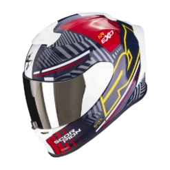 Scorpion EXO-R1 EVO AIR VICTORY Red-Blue-Yellow