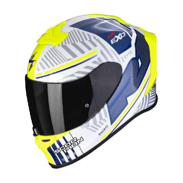 Scorpion EXO-R1 EVO AIR VICTORY White-Blue 3 Scorpion EXO-R1 EVO AIR VICTORY White-Blue