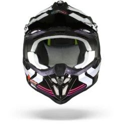 Scorpion VX-16 Air Tub Metal Zwart-Wit Crosshelm -Scorpion scorpion vx 16 air tub metal black white.01