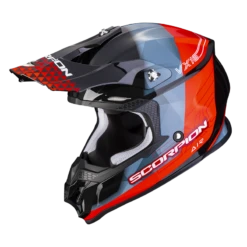 Scorpion VX-16 Evo Air Gem Zwart-Rood Crosshelm