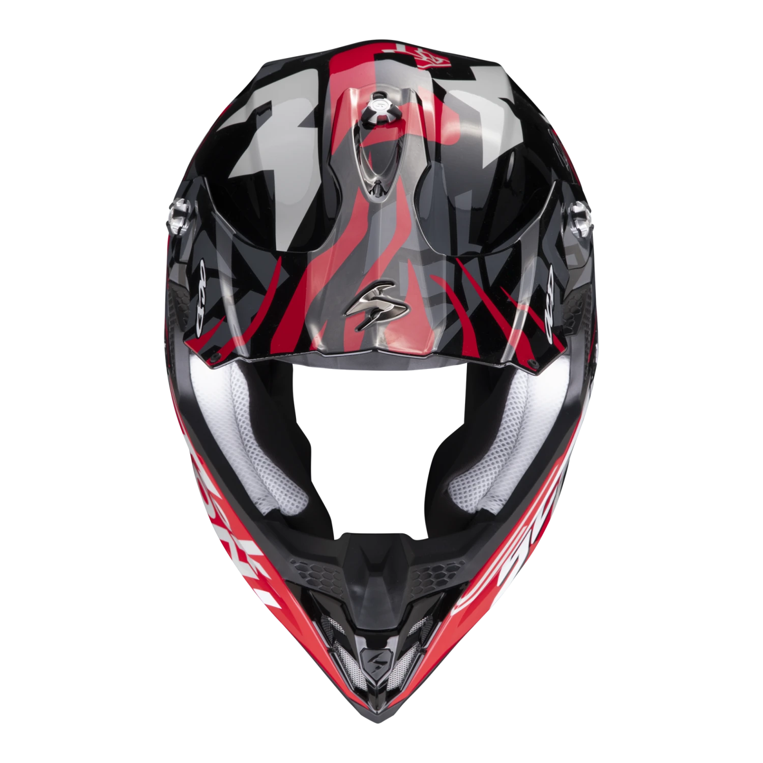 Scorpion VX-16 Evo Air Rok Zwart-Rood Crosshelm 3 Scorpion VX-16 Evo Air Rok Zwart-Rood Crosshelm