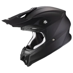 Scorpion VX-16 Evo Air Solid Mat Zwart Crosshelm