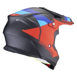 Scorpion VX-16 Evo Air Spectrum Mat Zwart-Rood-Blauw Crosshelm -Scorpion scorpion vx 16 evo air spectrum matt black red blue 2