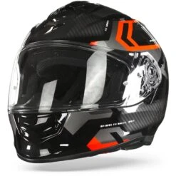 Scorpion EXO-491 Spin Zwart Rood Integraalhelm -Scorpion scorpion exo 491 black red frontpage
